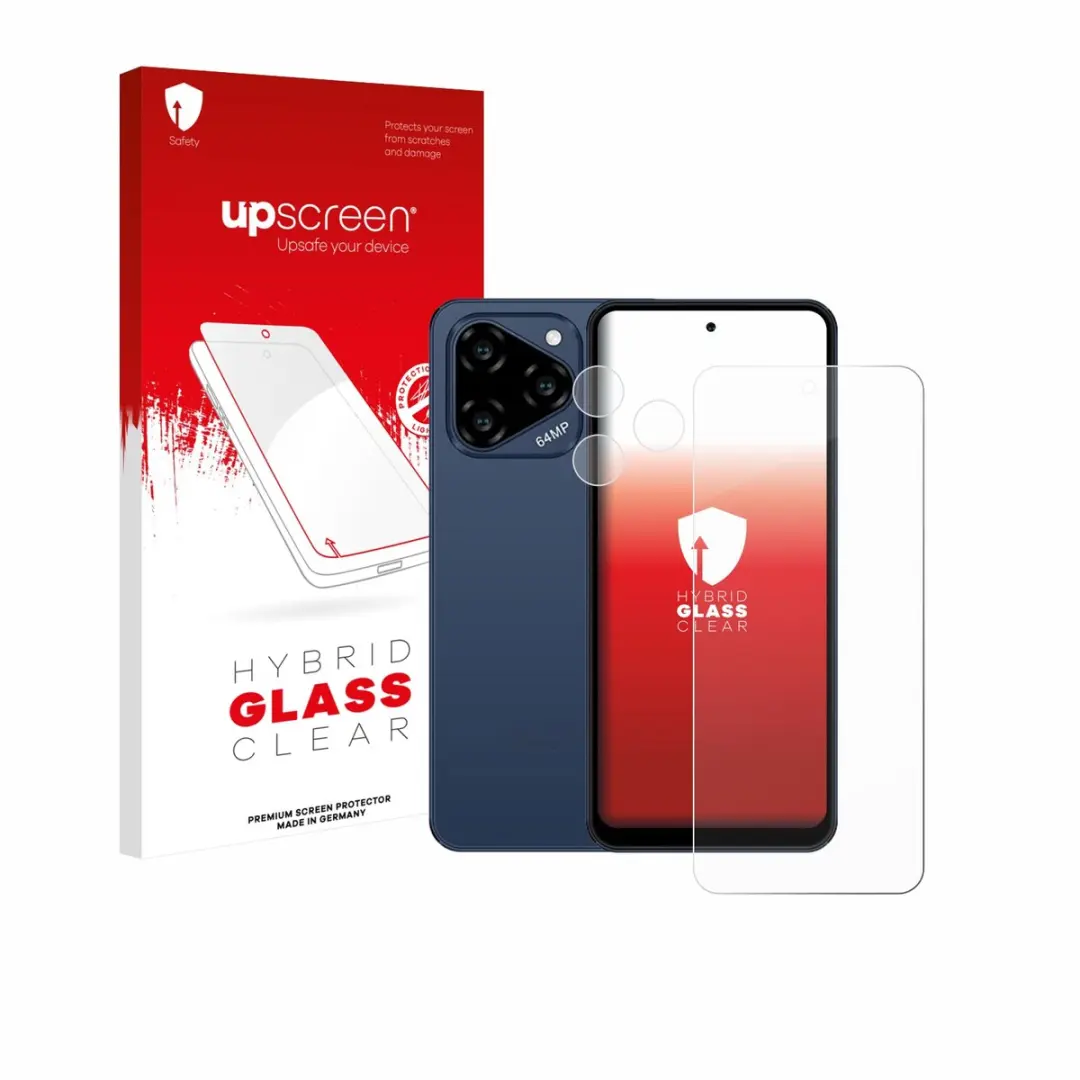 upscreen - Screenprotector voor Acer Acerone Liquid S262F5 (Voor+Camera) - Folie Beschermfolie Beschermglas transparant