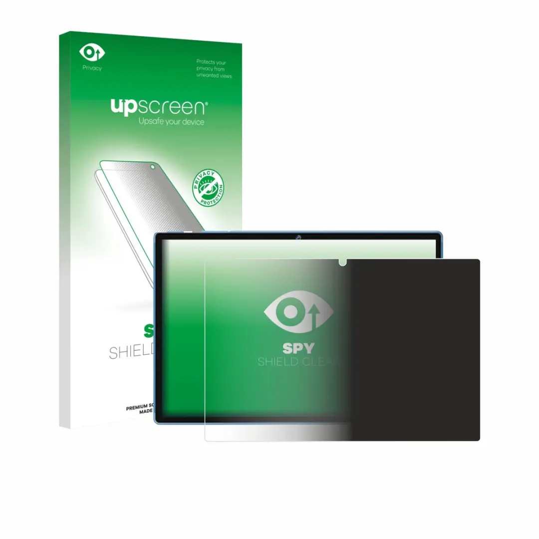 upscreen - privacy screenprotector voor Biegedy B25 10.1" - Folie Beschermfolie Blauwlichtfilter