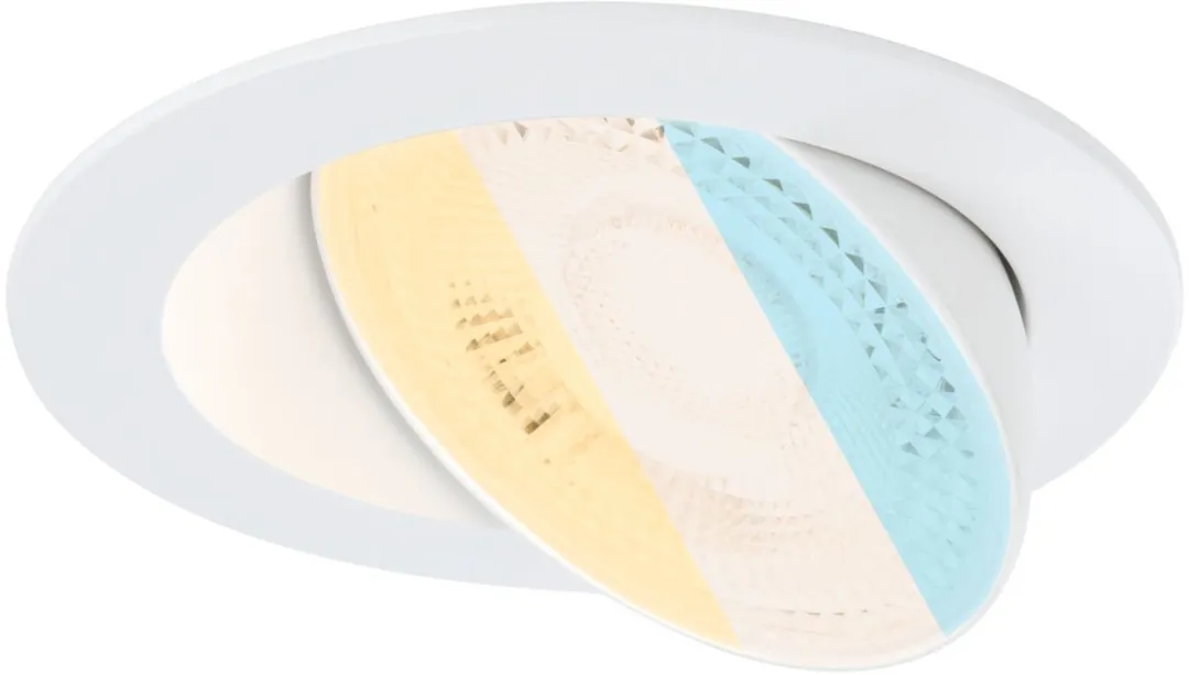 Paulmann LED-inbouwlamp White Select Aumus 105mm 5W 700lm - Wit