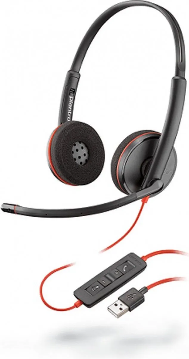 Poly Headset 209745-22 - Zwart