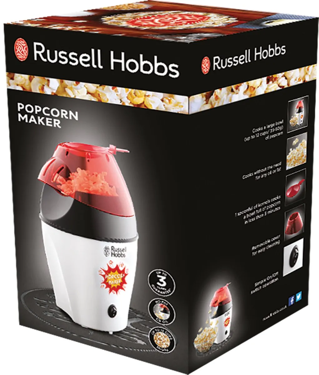 Russell Hobbs Fiesta Popcornmaker 1200W - 24630-56