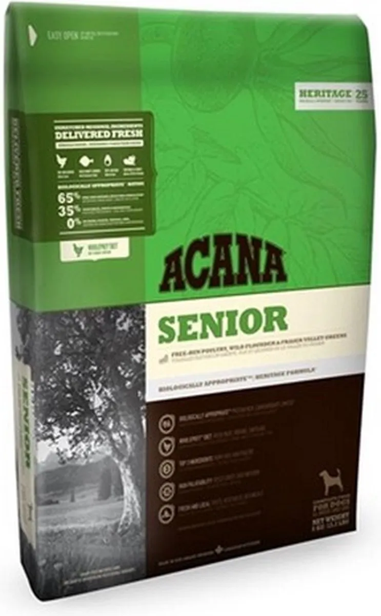 Acana Senior Dog 11,4kg - 2 Stuks