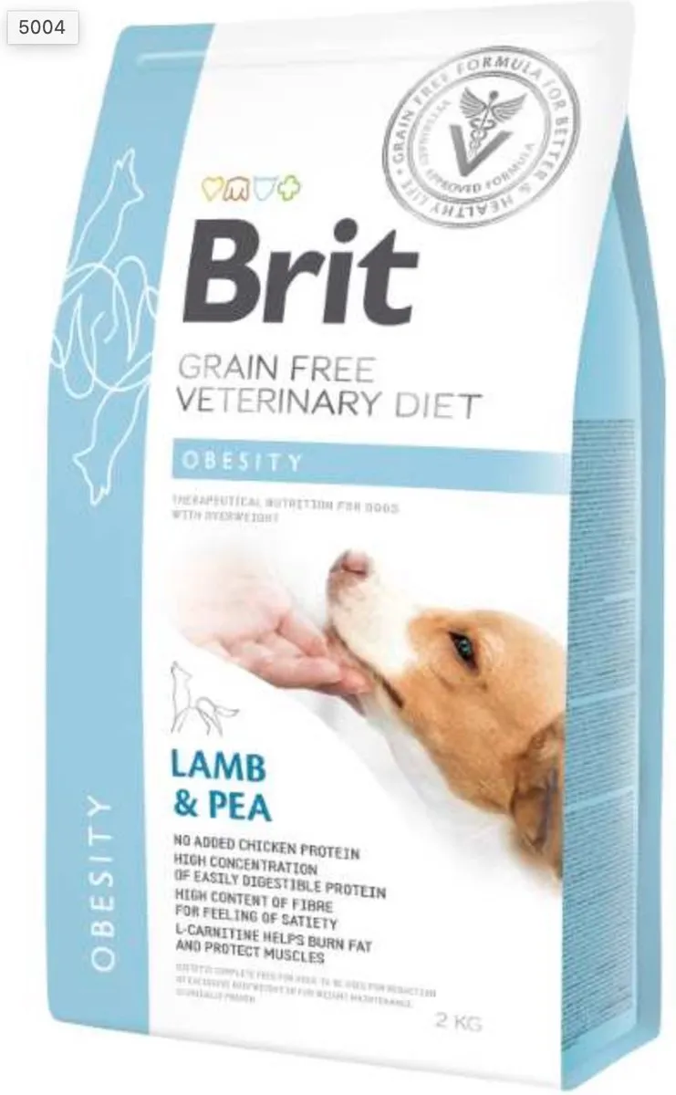 Brit Veterinary Diet Grain Free Obesity Hond 12kg