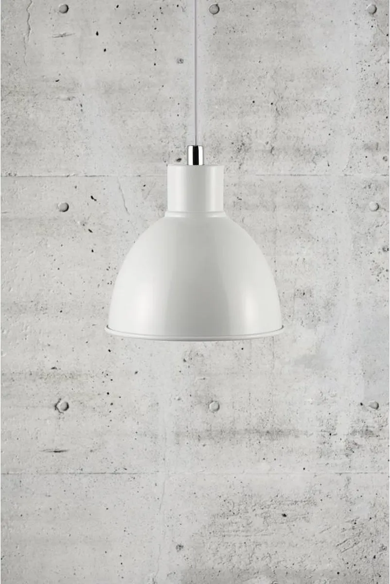 Nordlux Pop Pendant - 1 Lichtpunt Wit