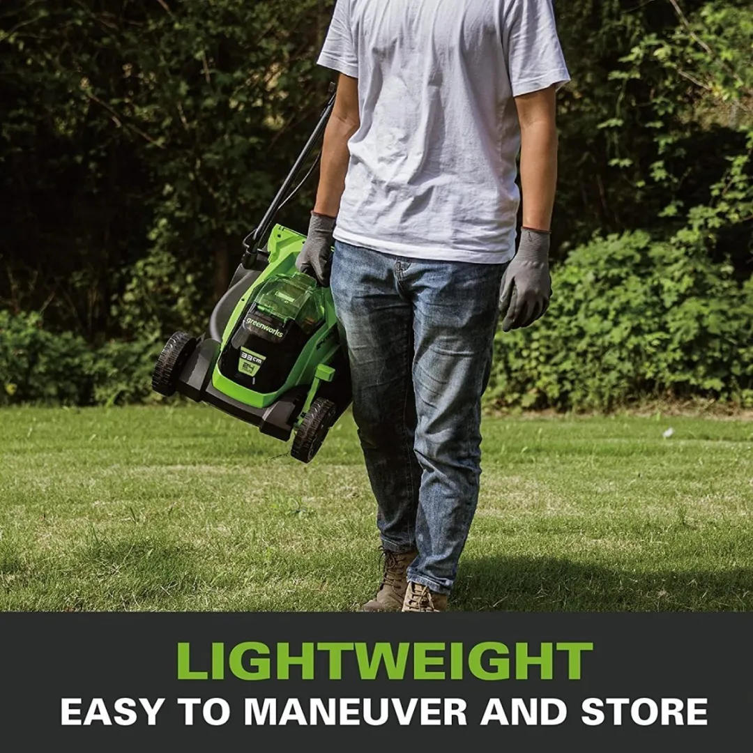 Greenworks 2516107UB Duwgrasmaaier - 24W - 30L - 4000mAh