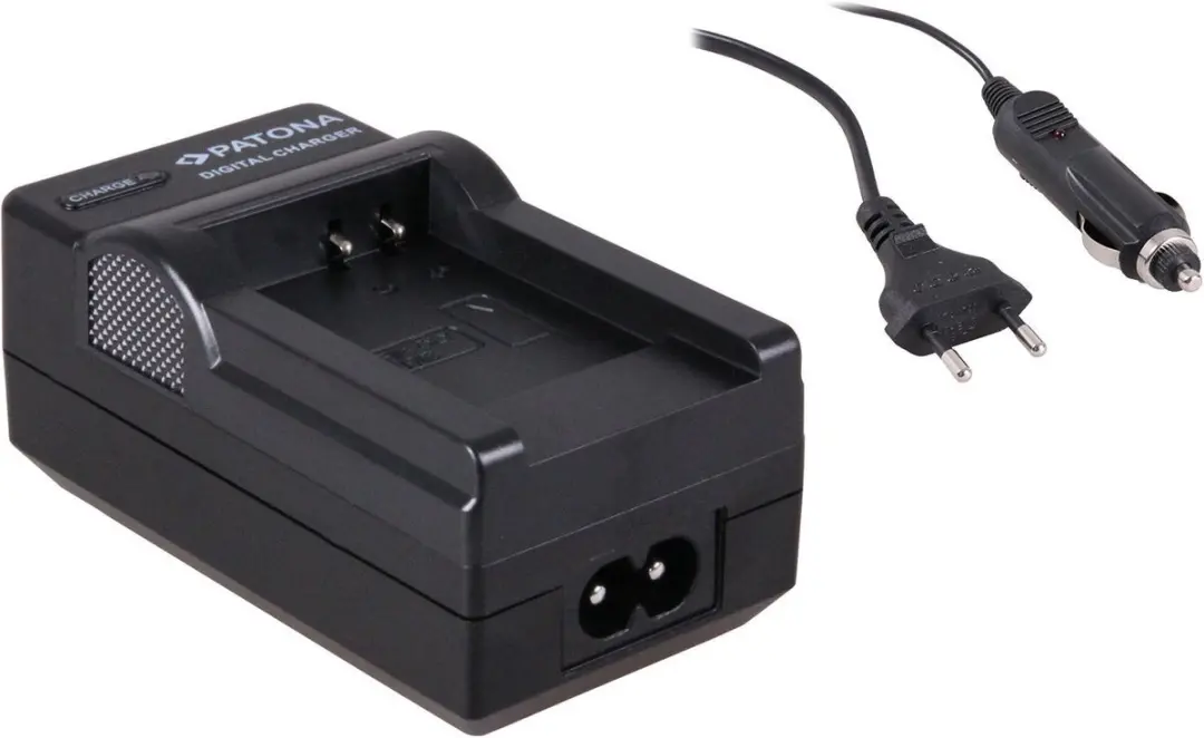 Patona 2in1 Batterijlader voor Olympus Li-70B - afbeelding 2 van 2