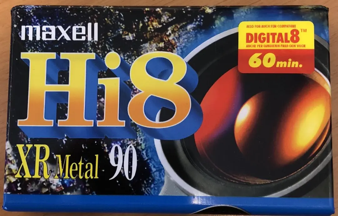 Maxell XR-M Metal Particle Hi8, Video8, Digital8