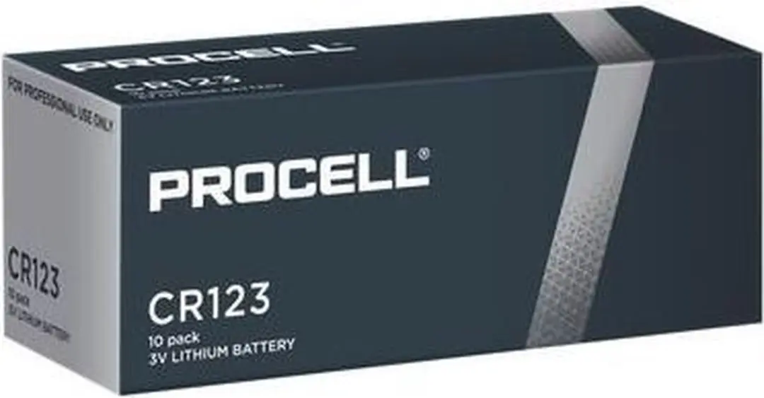 Procell Lithium CR123 / 3Volt - 10 pack - - afbeelding 3 van 3