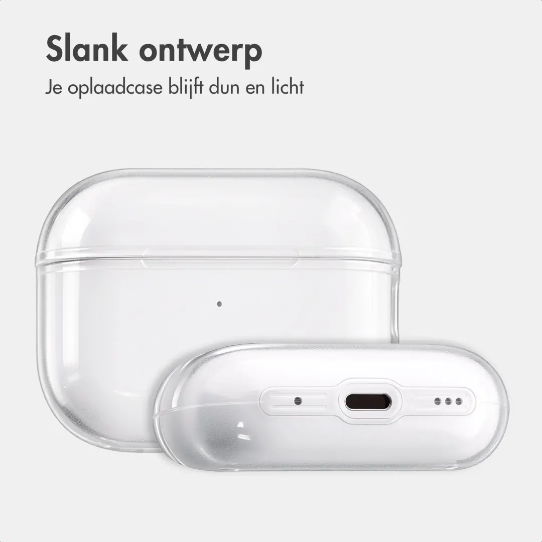 imoshion Clear Softcase AirPods Pro 2 - Transparant - afbeelding 5 van 6