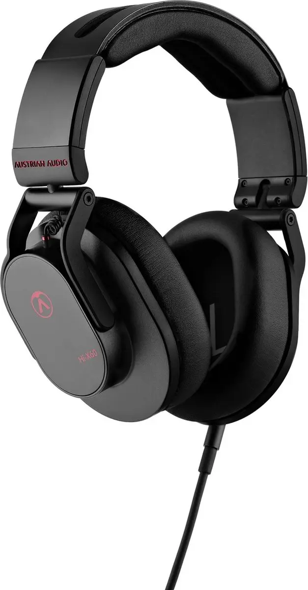 Austrian Audio Hi-X60 18003F10900 Hoofdtelefoon - Zwart - afbeelding 5 van 6