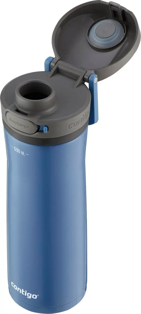 Contigo Jackson Chill Drinkfles 590ml - Blue Corn - afbeelding 2 van 6