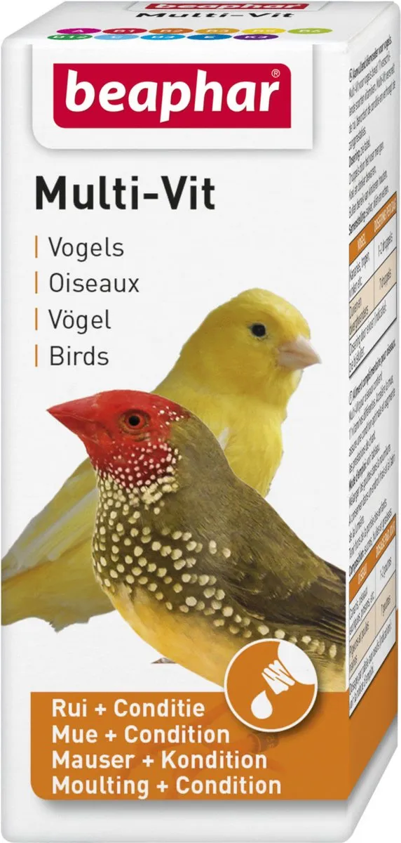 Beaphar Multi-Vit Vogel 20ml