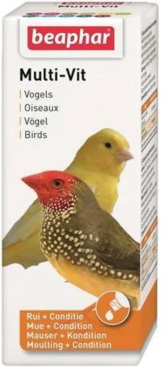 Beaphar Multi-Vit Vogel 20ml