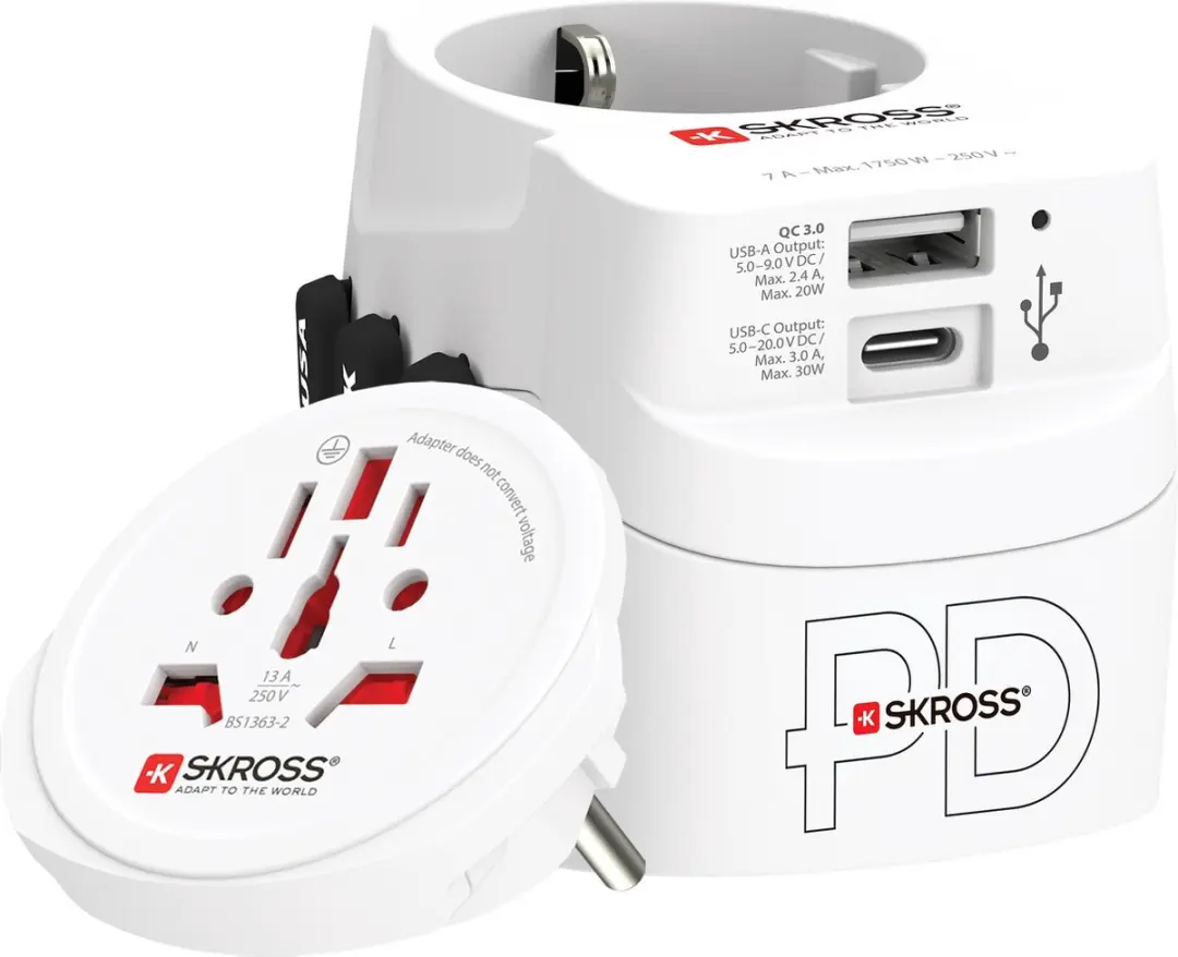 Skross PRO Light 1.302473 Reislader - Wit/Zwart - afbeelding 5 van 6