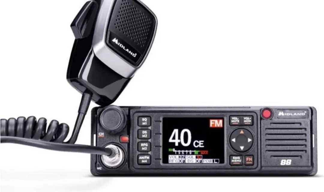 Midland M 88 C1435 CB-station - Zwart - afbeelding 6 van 6