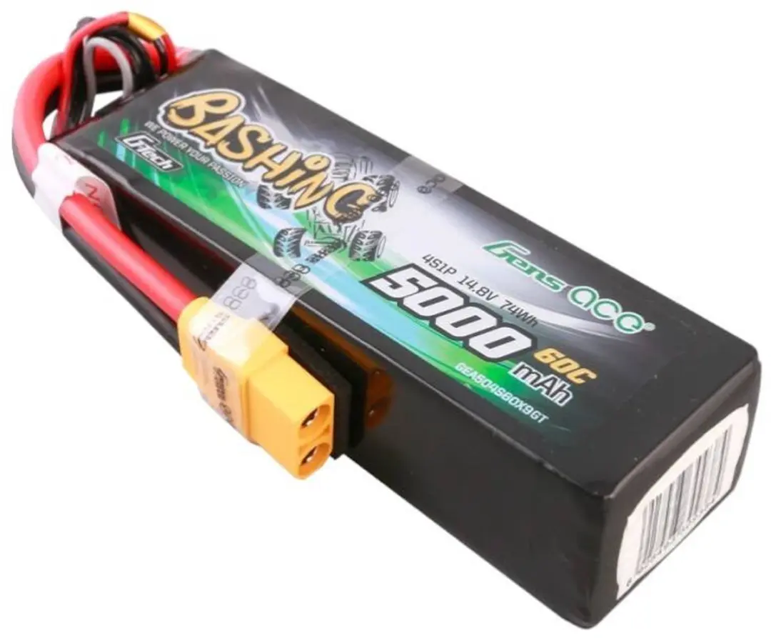 Gens Ace G-Tech GEA504S60X9GT Lipo Accu 5000mAh 14.8V 4S 60C - afbeelding 5 van 6