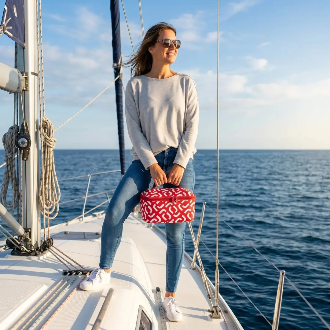 Reisenthel Coolerbag M Pocket Koeltas 4,5L - Signature Red - afbeelding 4 van 6