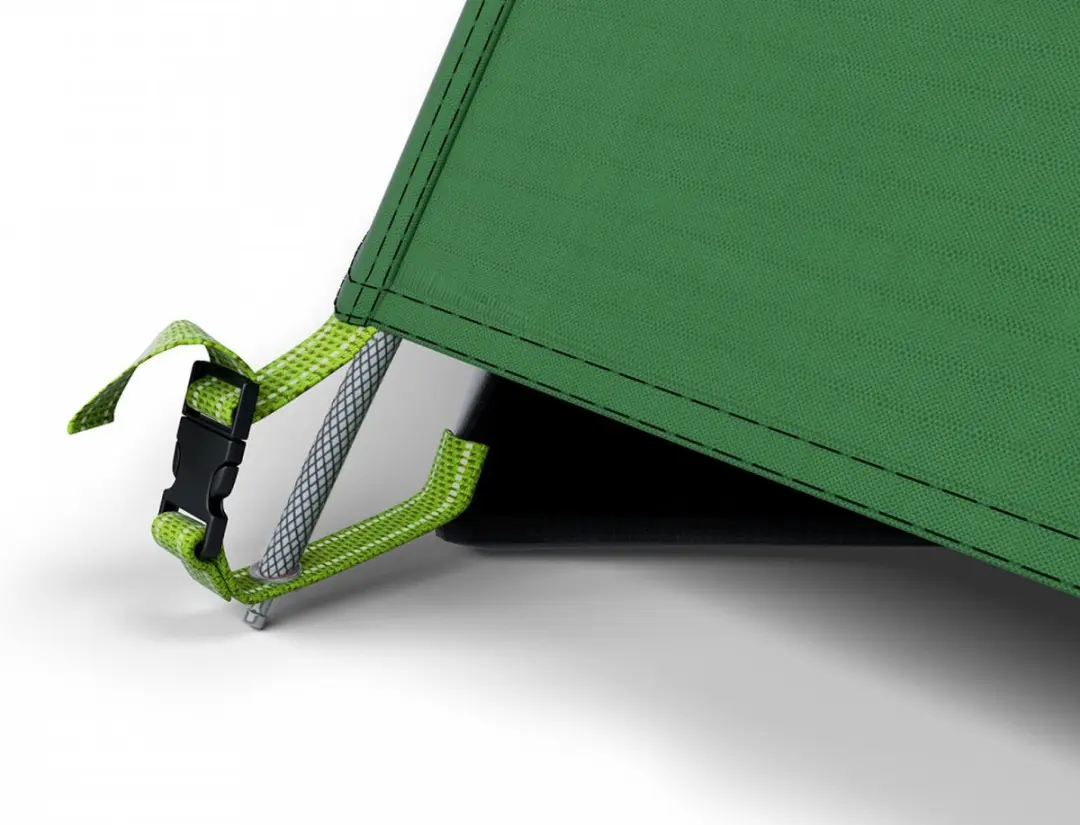 Husky Burton Tunneltent - 3 Persoons - Groen - afbeelding 5 van 6