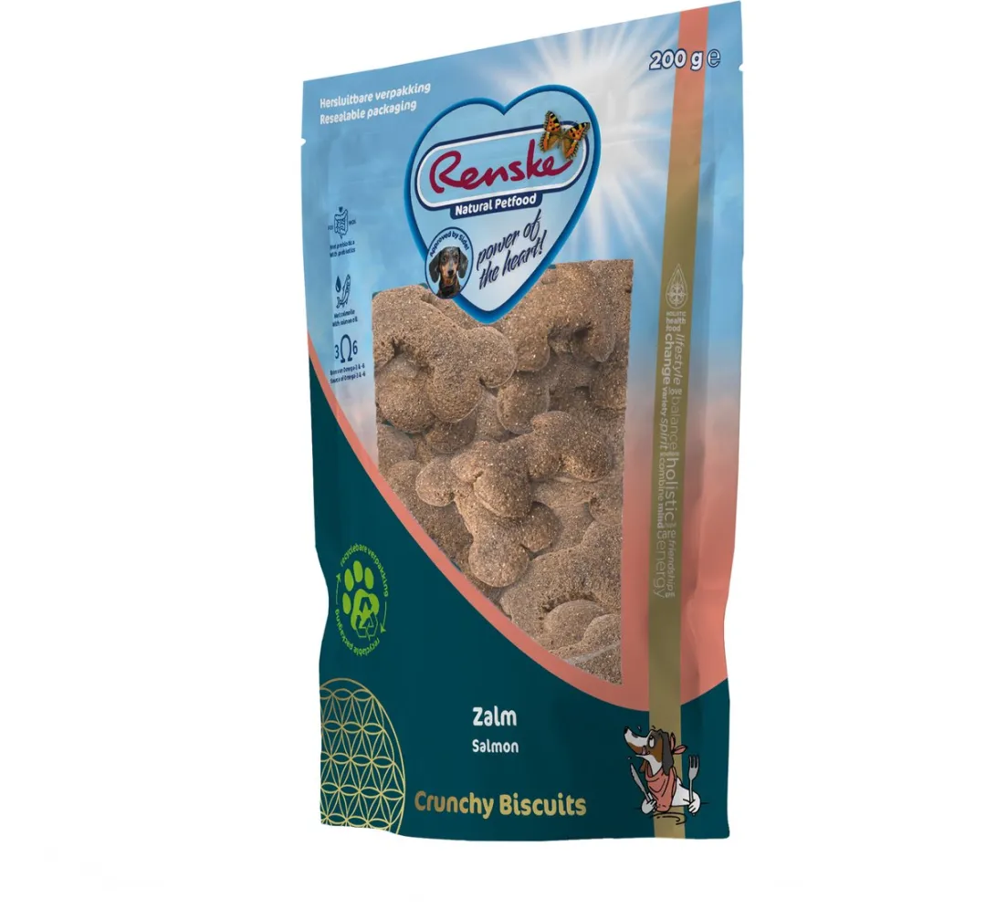 Renske Crunchy Hondensnack Zalm 1100g