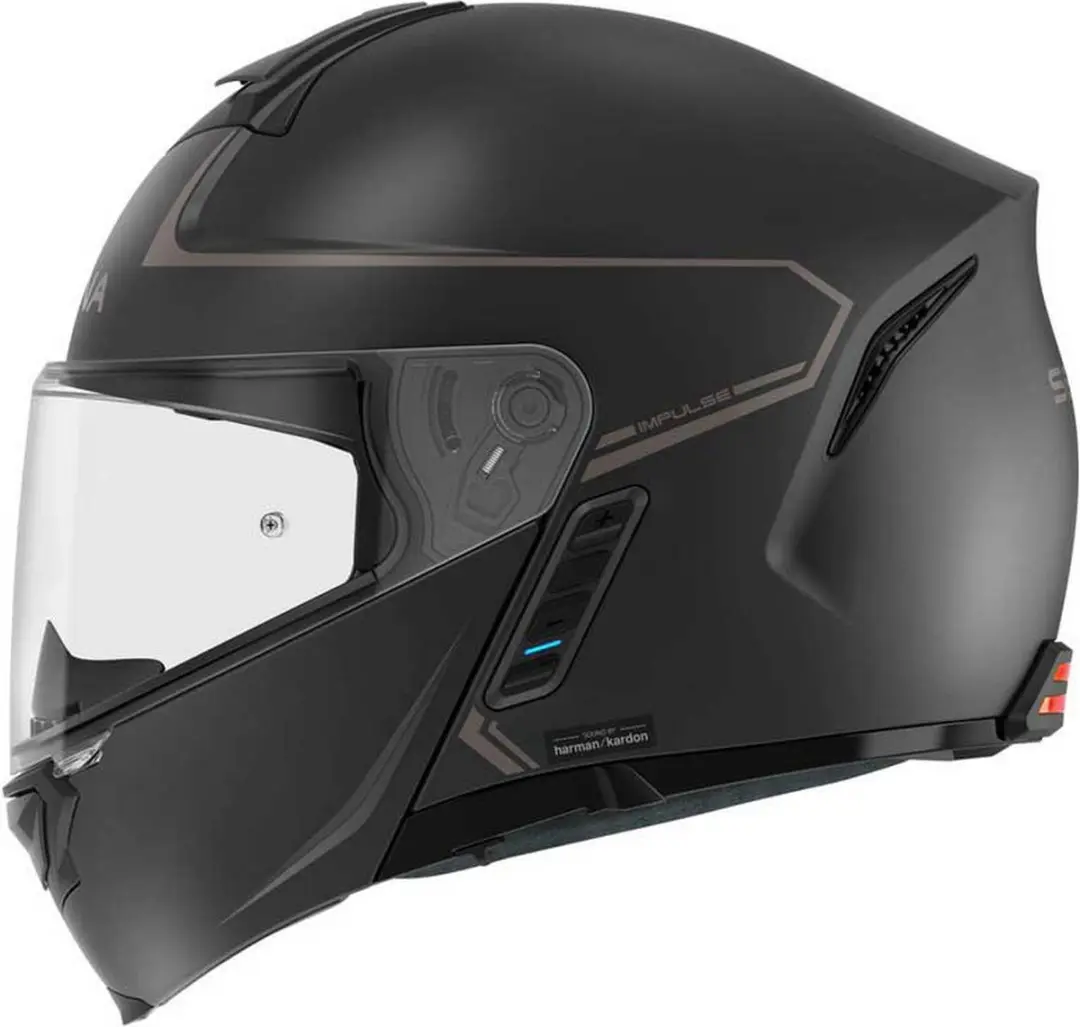 Sena Impulse Modulaire Motorhelm - Zwart - XL - afbeelding 4 van 6