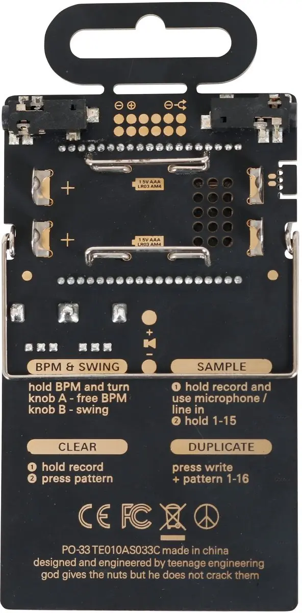 Teenage Engineering PO-33 K.O! - afbeelding 3 van 3