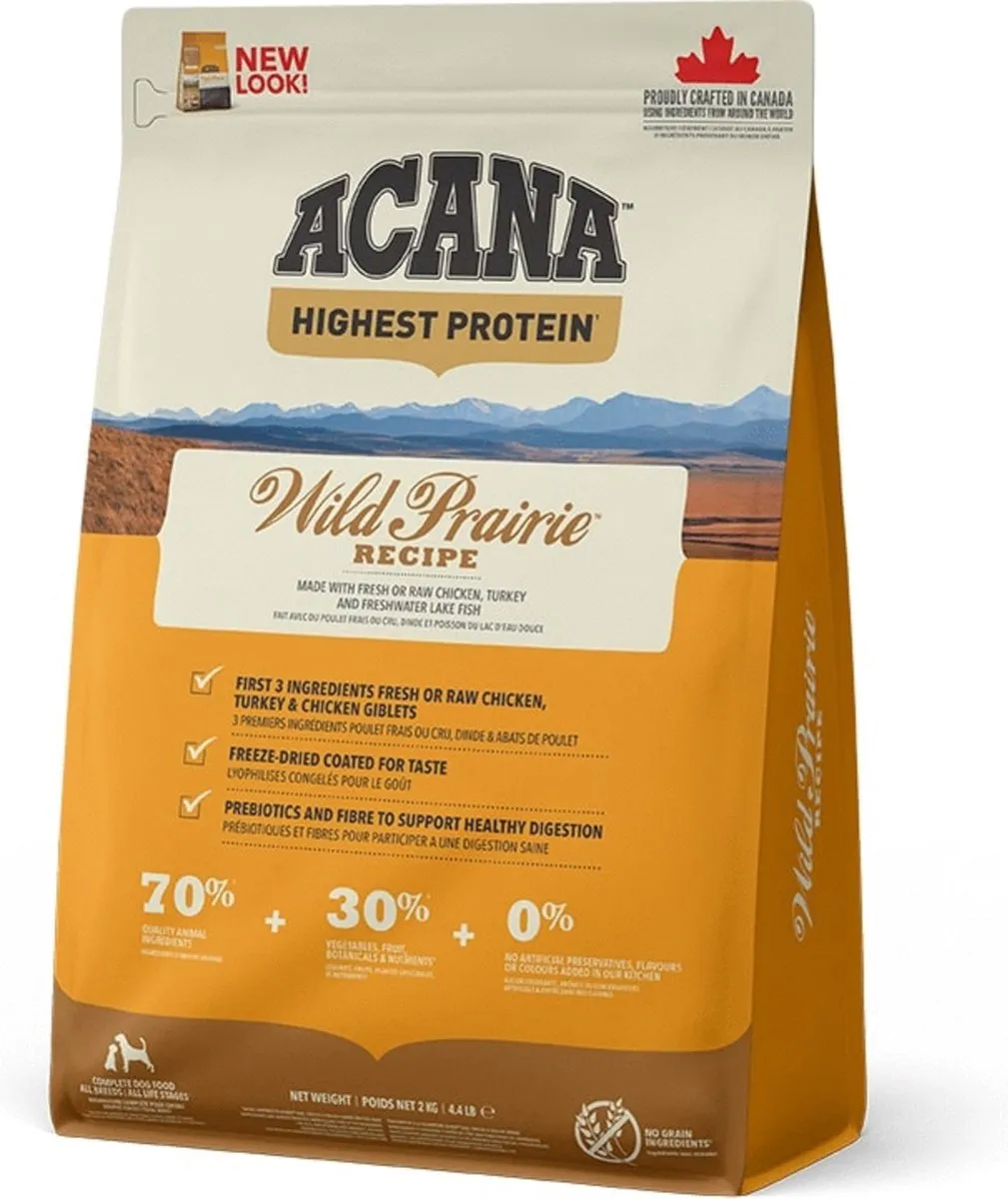 Acana Regionals Wild Prairie Dog Kip&Vis&Ei - Hondenvoer - 6 kg