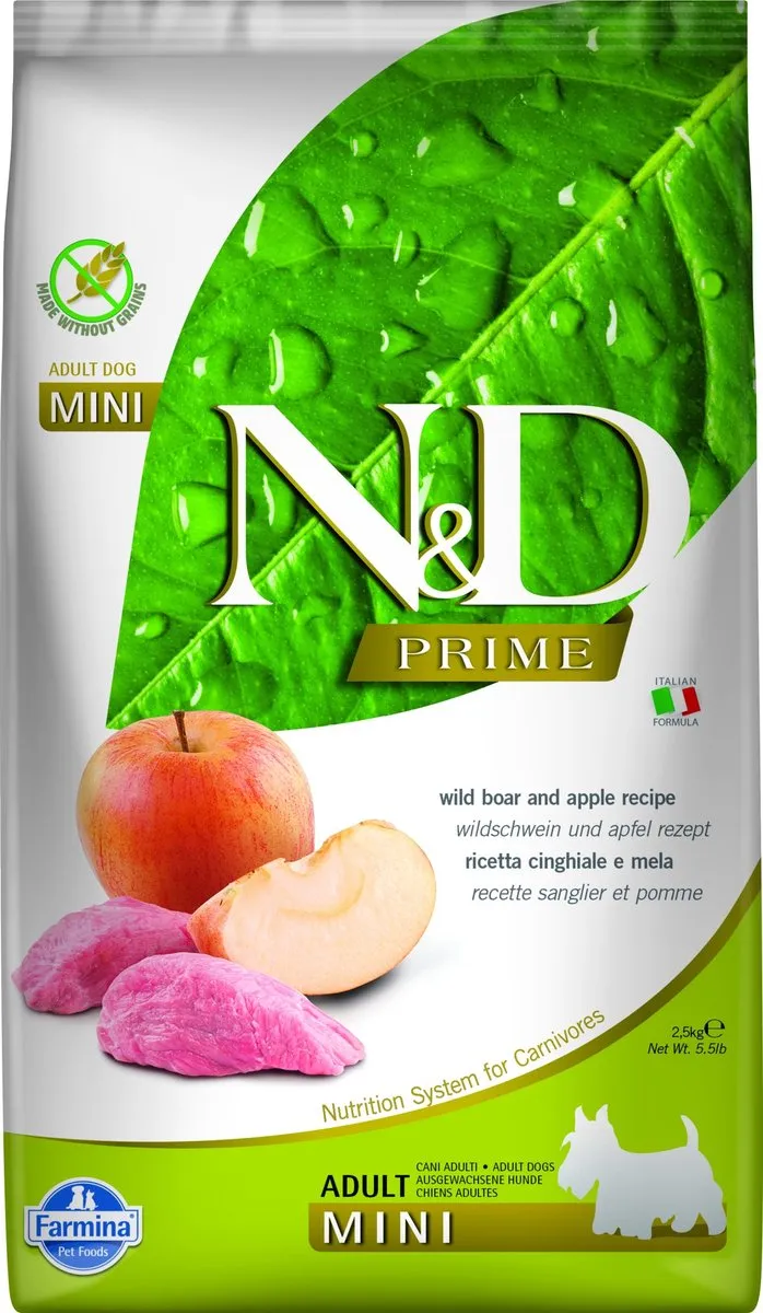 Farmina N&D Prime Wild Zwijn Small Breed 800g