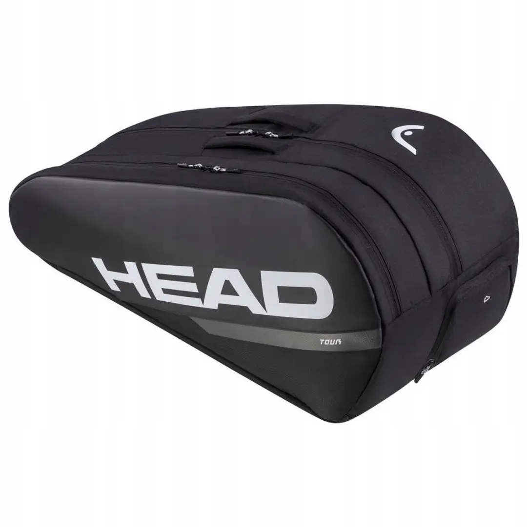 Head Tour Rackettas L Tennistas 9 Rackets Zwart/Wit