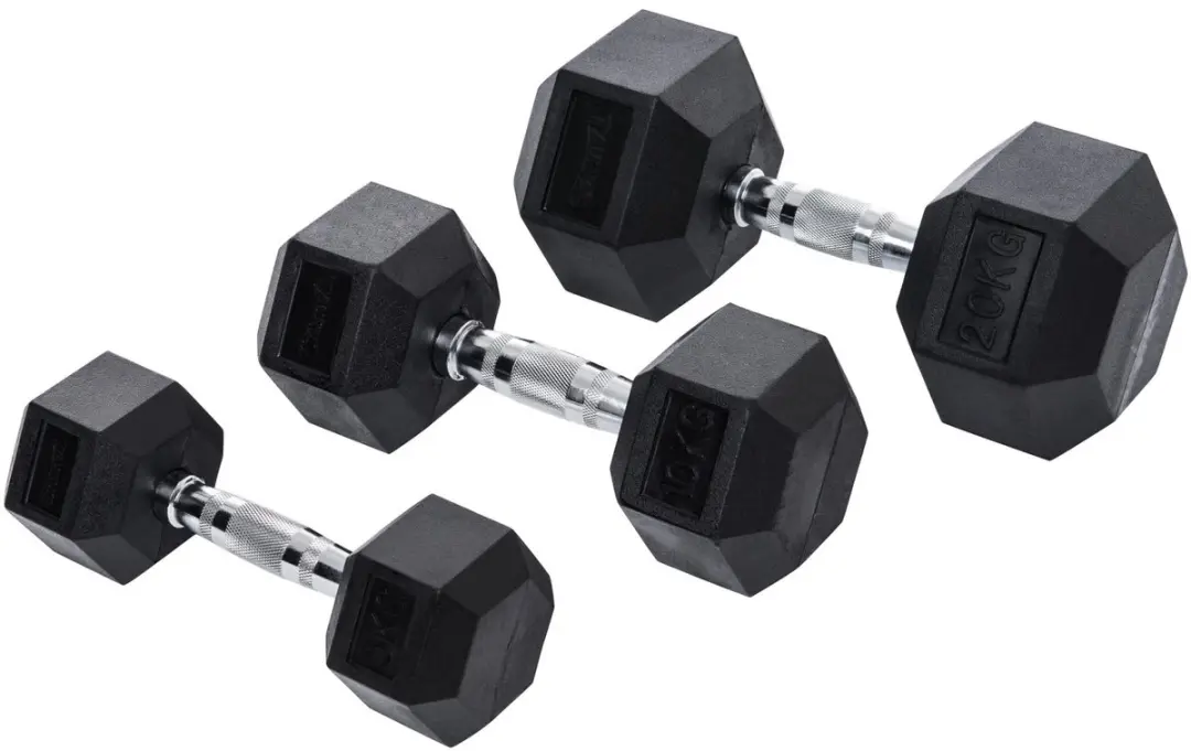 Taurus Hex TPE Dumbbell, single 17,5 kg