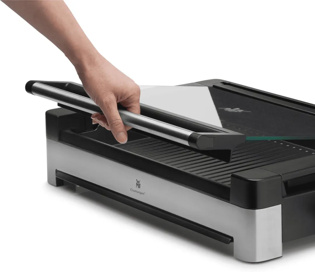 WMF Lono Tafelgrill 2200W - Glazen deksel - RVS - afbeelding 4 van 6