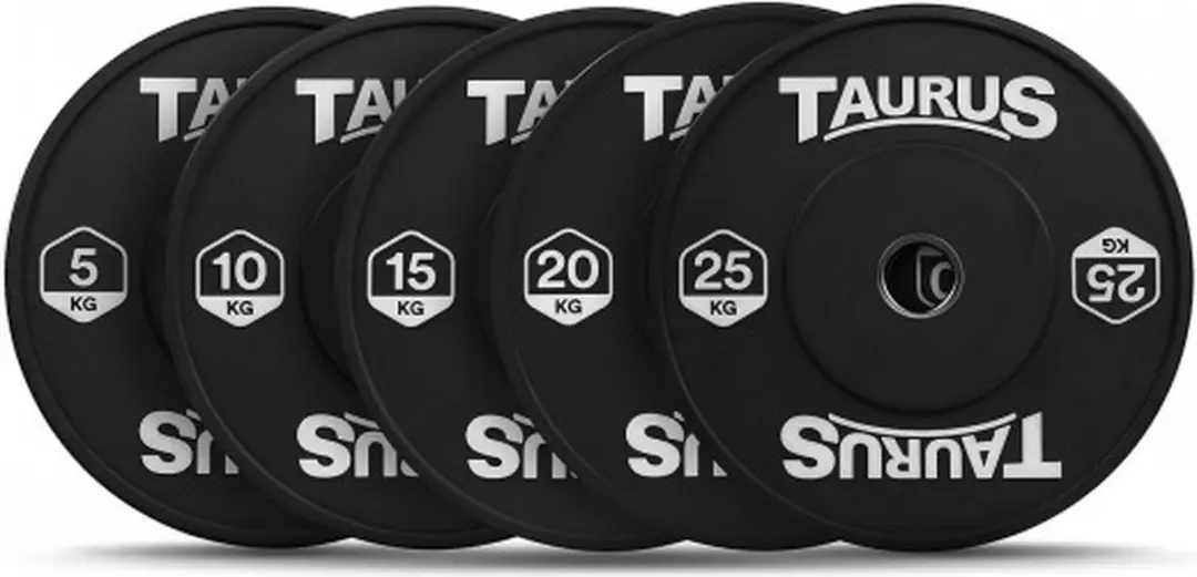 Taurus Bumper Plate Pro Black 15kg