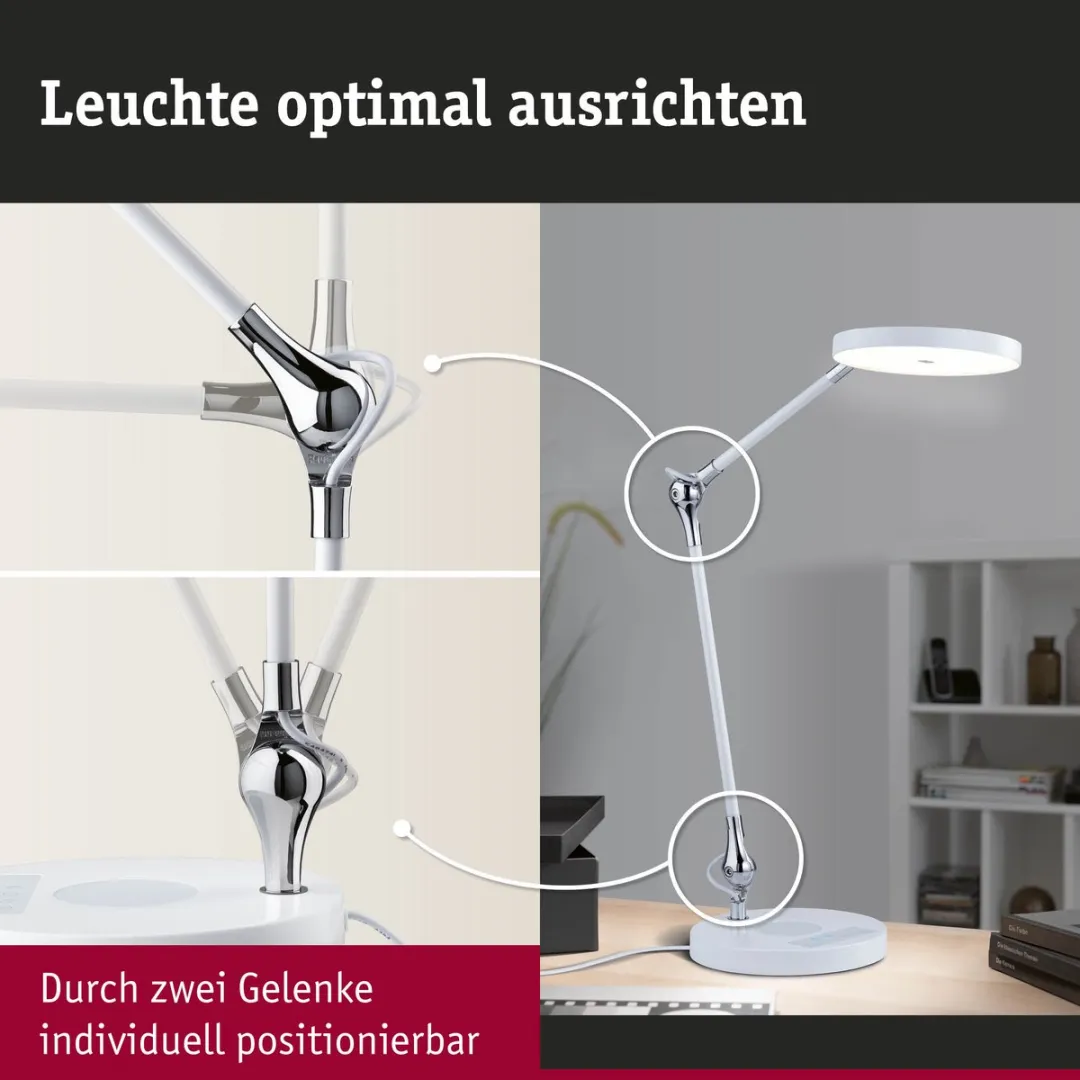 Paulmann LED Bureaulamp Numis White 1000lm - 11W