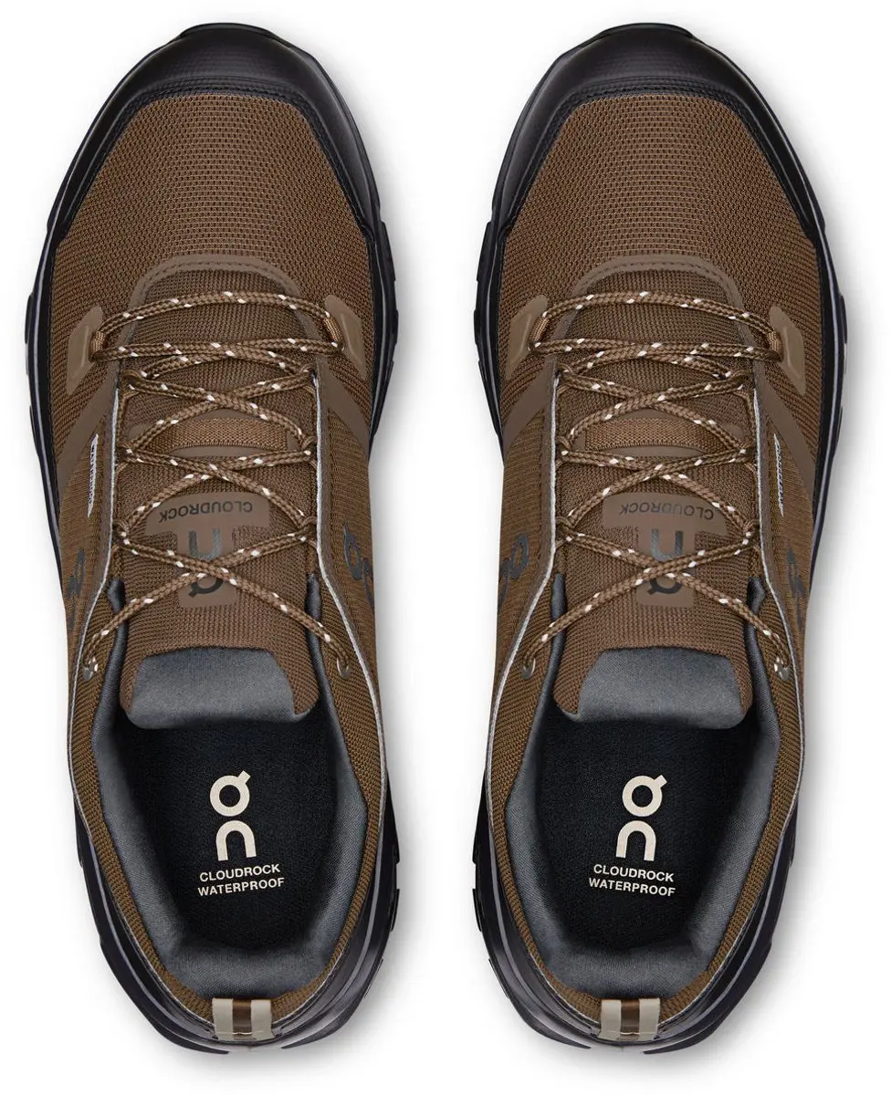 On Cloudrock Low Waterproof Wandelschoenen - Bruin - afbeelding 6 van 6