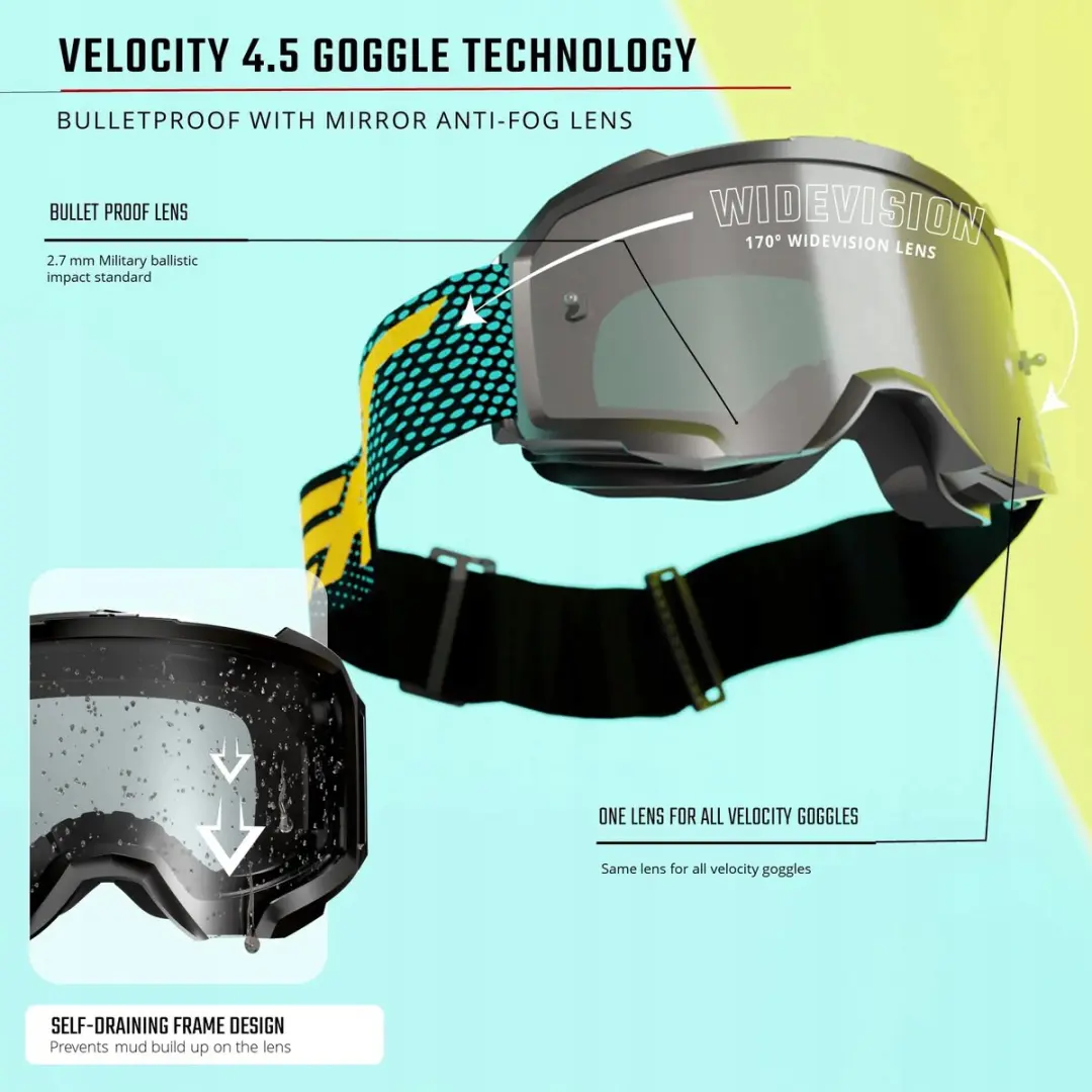 Leatt Velocity 4.5 Crossbril - Forge Lichtgrijs - afbeelding 5 van 6