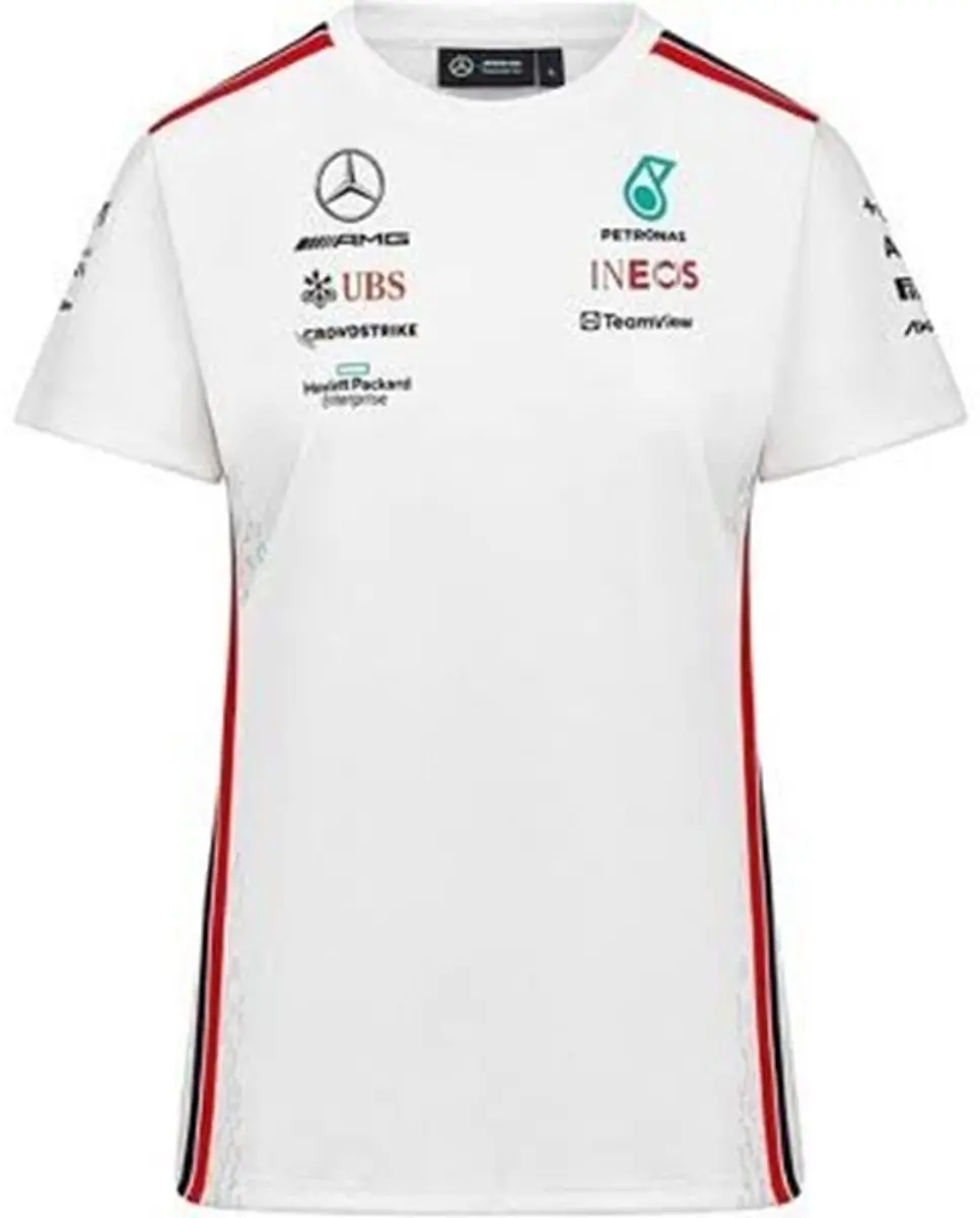 Mercedes-Amg Petronas Team Womens Driver Tee white XL