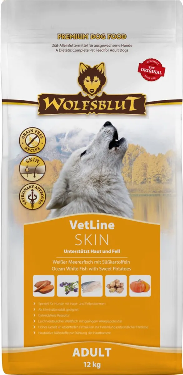 Wolfsblut VetLine Skin 12kg