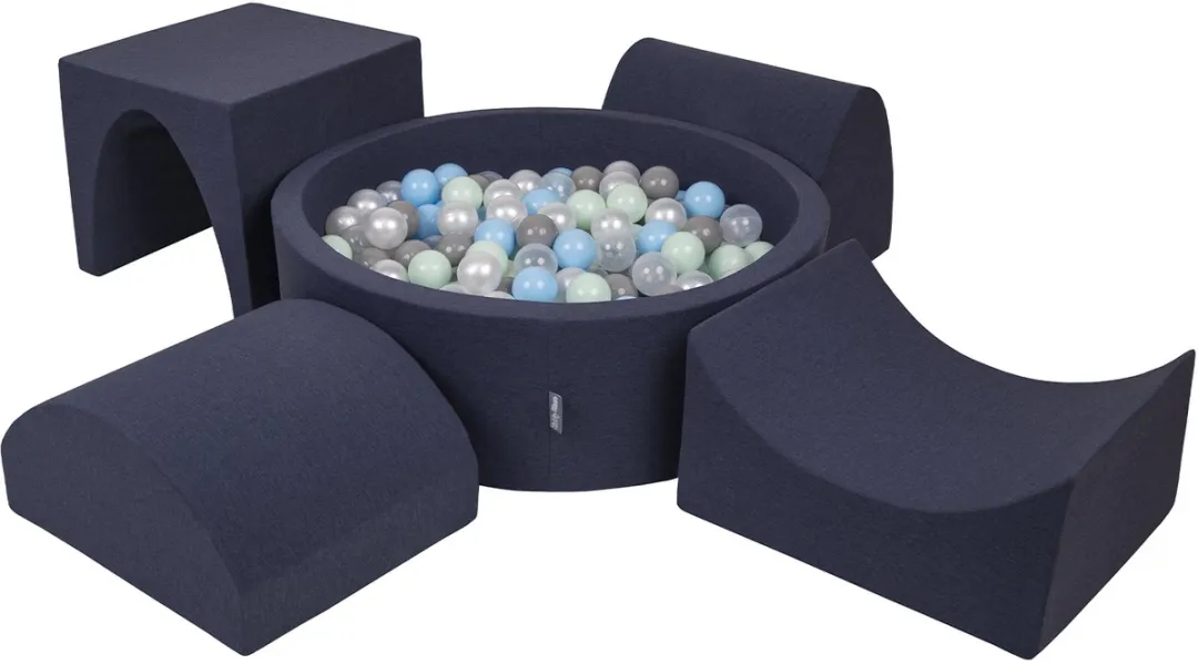 KiddyMoon Schuimspeelplaats Ballenbad 200 Ballen - 200 Stuks