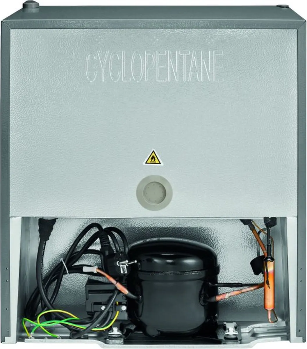 Bomann KB 7245 Koel-Vriescombinatie 45L - Roestvrijstaal - afbeelding 6 van 6