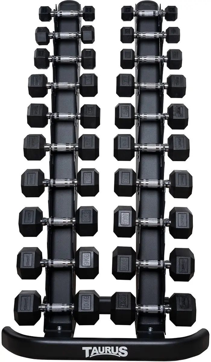 Taurus TPE Zeskant Halterset 1-10 kg