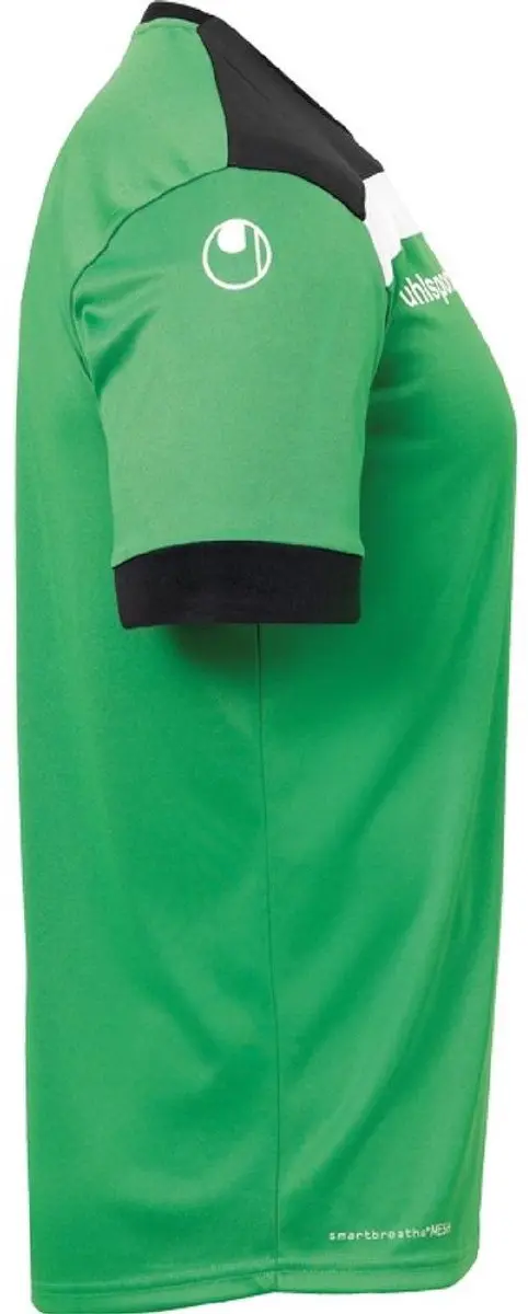 Uhlsport Offense 23 Shirt Kinderen - Groen/Zwart/Wit - 164 - afbeelding 4 van 4