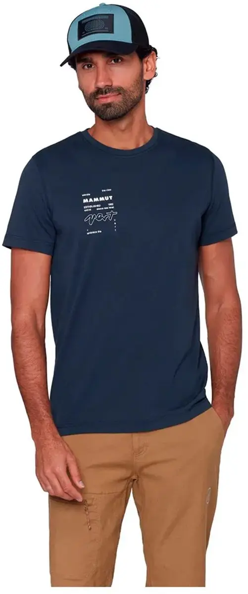 Mammut Core Vert T-shirt Met Korte Mouwen Blauw L Man
