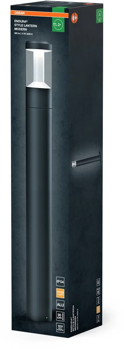 Osram Endura Style Buitenlamp 12W - Donkergrijs