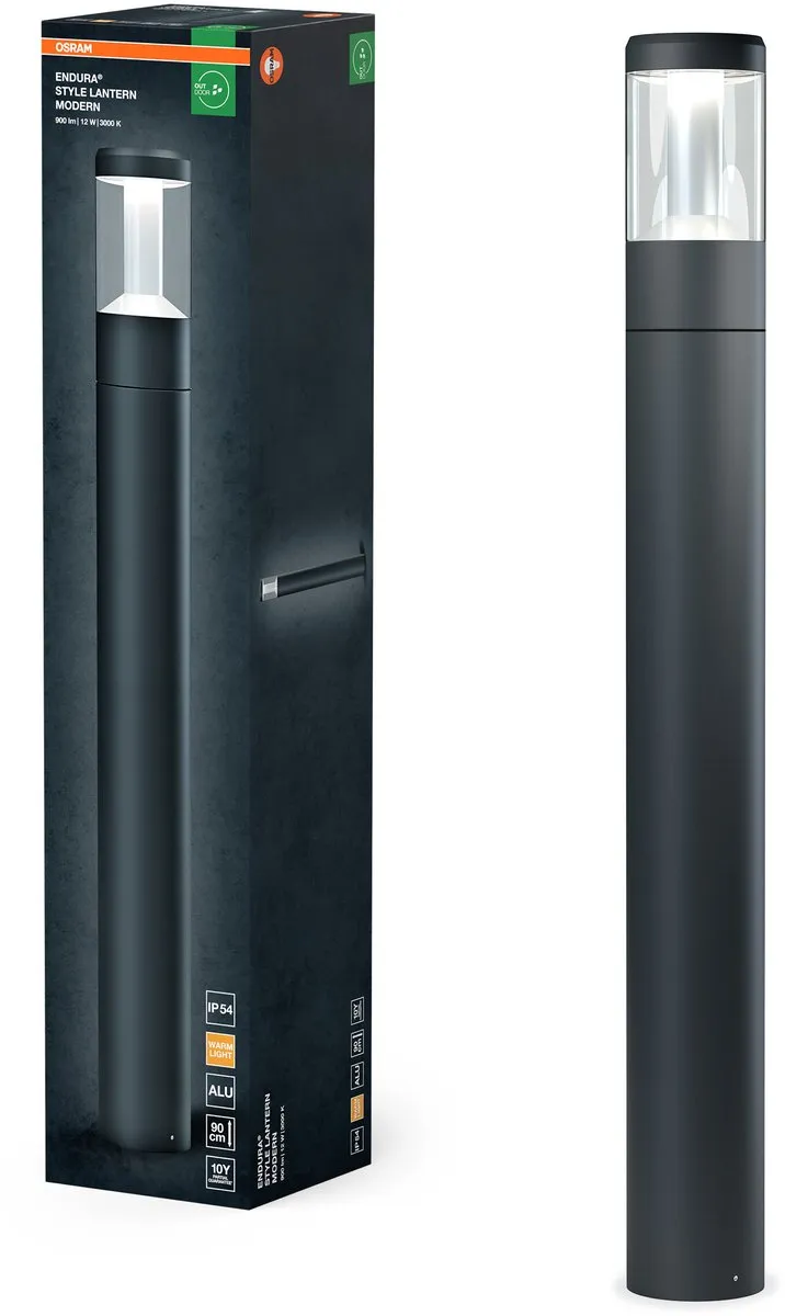 Osram Endura Style Buitenlamp 12W - Donkergrijs
