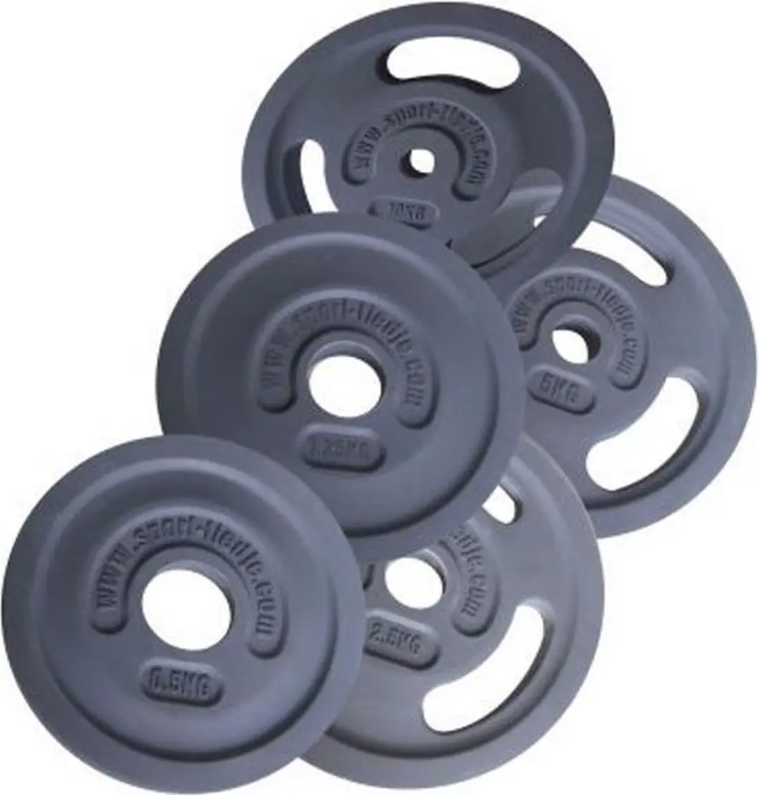 Taurus halterschijf Premium 30mm rubber