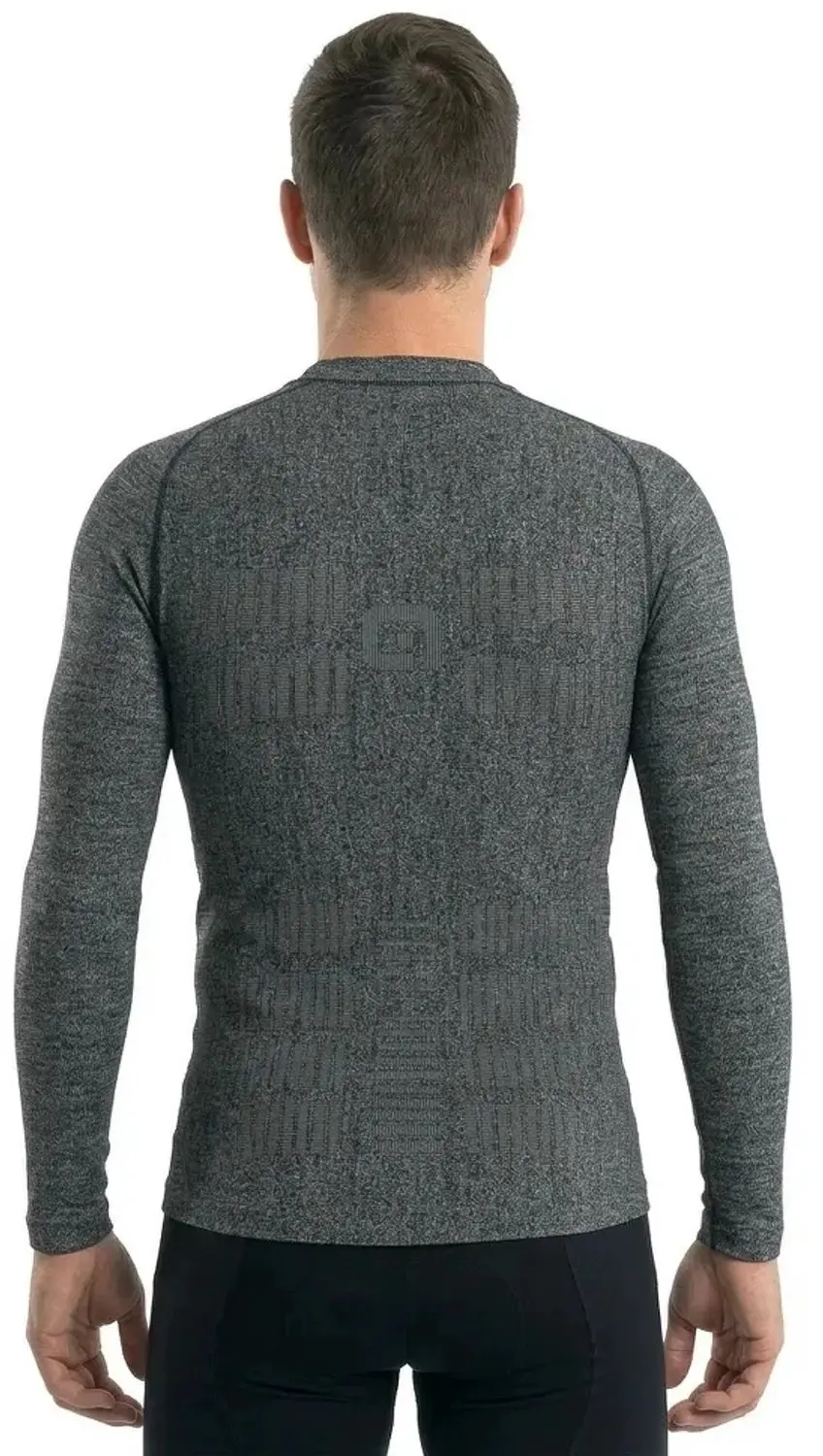 Alé Seamless Wool Ondershirt Lange Mouwen - Grijs - L/XL - afbeelding 3 van 6