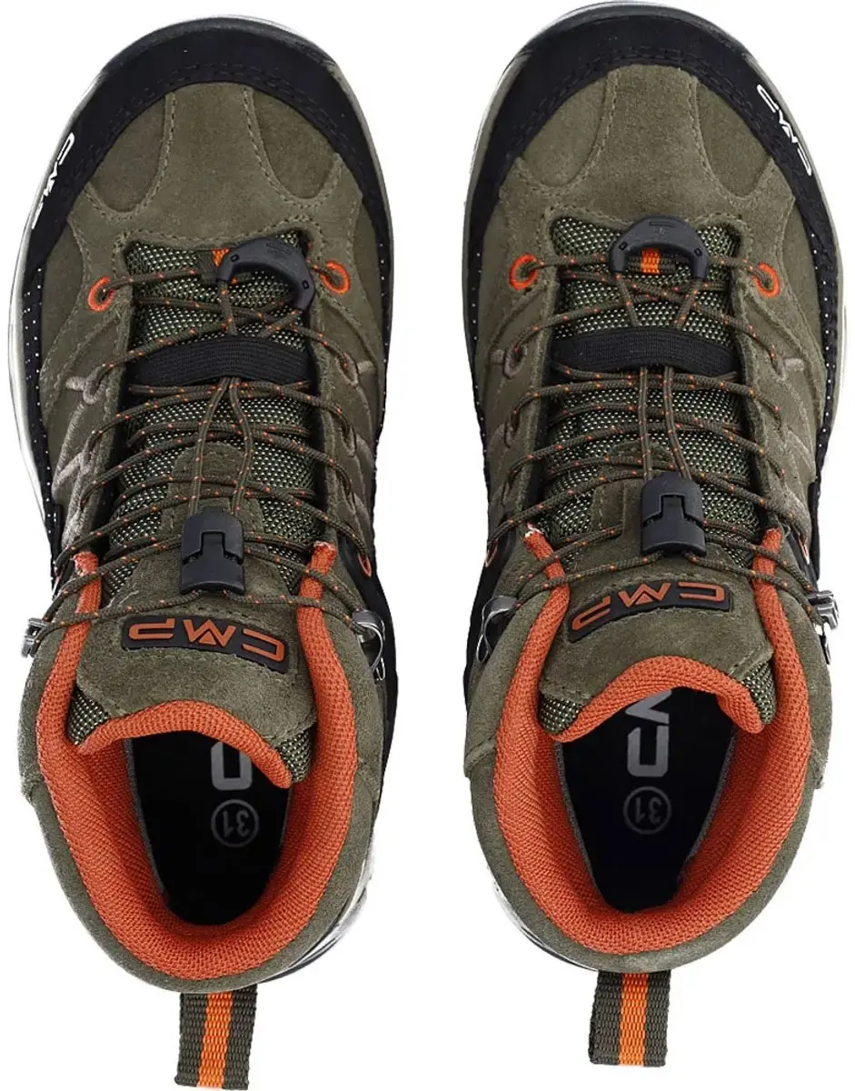 CMP Rigel Mid Kinderwandelschoenen - Olive/Sage - EU 35 - afbeelding 4 van 4