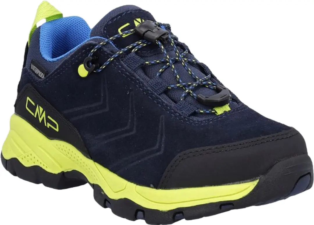 Cmp Melnick Low Wandelschoen - Kinderen waterdichte lage wandelschoenen - B.BLUE-LIME