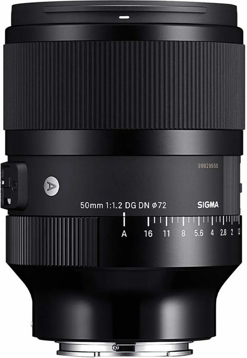 Sigma 50mm f/1.2 DG DN ART - 72mm Filter - 13 Bladen