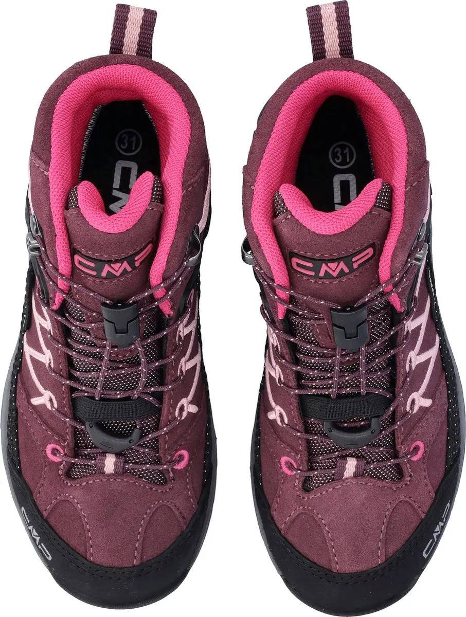 CMP Rigel Mid Waterproof Wandelschoenen - Plum/Peach - 35 - afbeelding 6 van 6