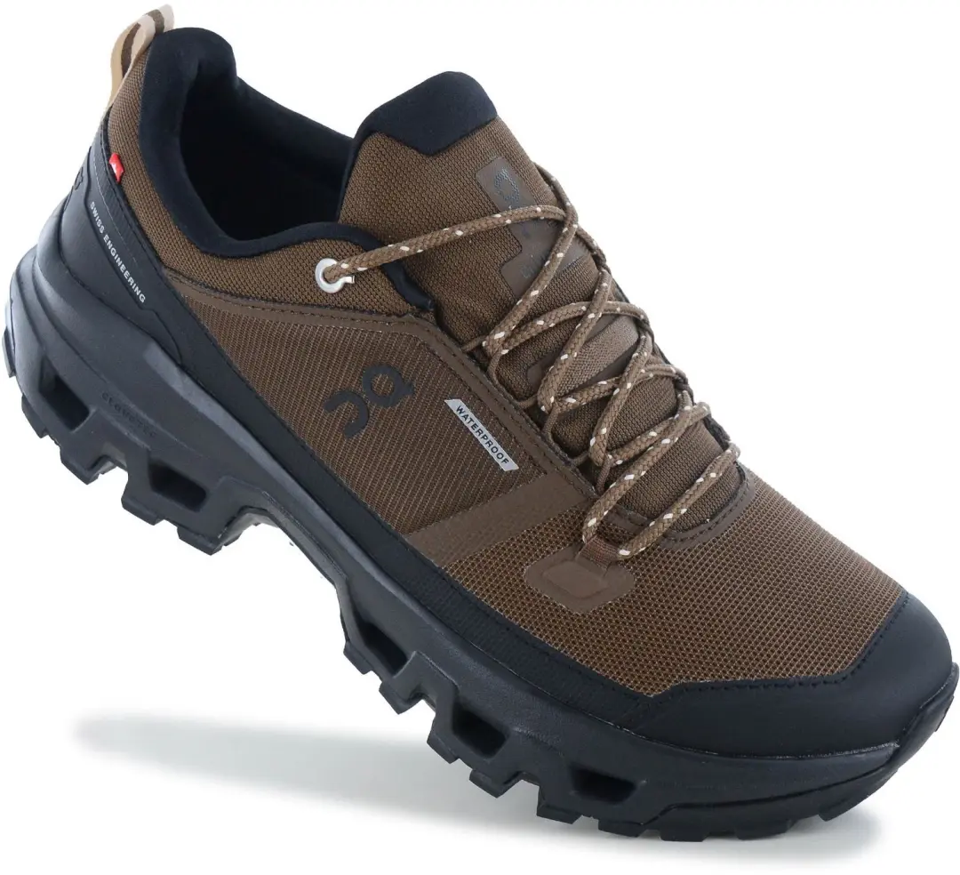 On Cloudrock Low Waterproof Wandelsneakers